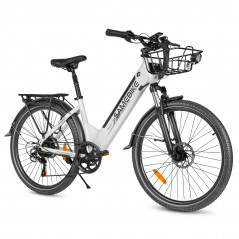 Ηλεκτρικό ποδήλατο Samebike RS-A01 Pro-T Λευκό 500W 36V 15Ah
