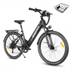 Ηλεκτρικό ποδήλατο Samebike RS-A01 Pro-T Μαύρο 500W 36V 15Ah