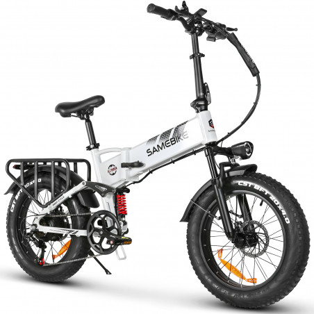 Ηλεκτρικό ποδήλατο SAMEBIKE RS-A02 PRO Λευκό 1000W/15Ah