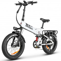 Ηλεκτρικό ποδήλατο SAMEBIKE RS-A02 PRO Λευκό 1000W/15Ah