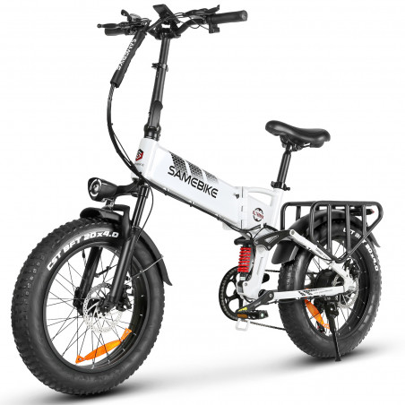 Ηλεκτρικό ποδήλατο SAMEBIKE RS-A02 PRO Λευκό 1000W/15Ah