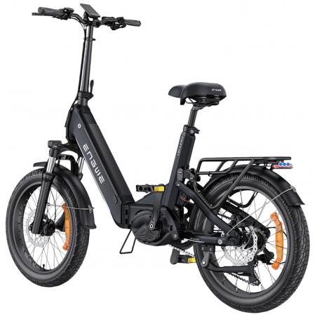Vélo Électrique Pliant ENGWE L20 3.0 Noir 250W 100NM