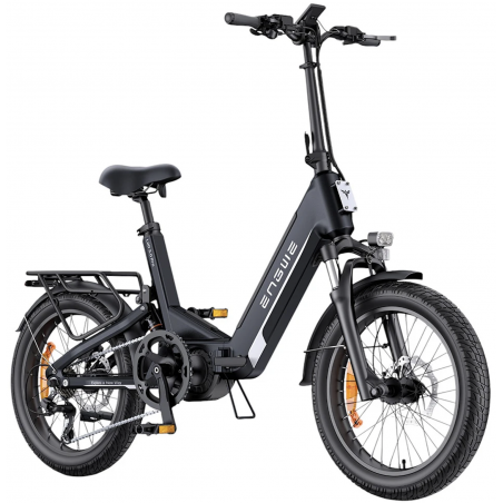 Vélo Électrique Pliant ENGWE L20 3.0 Noir 250W 100NM