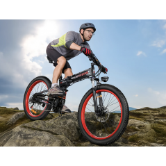 VTT Elétrico Dobrável SAMEBIKE LO26 PLUS FT Azul 900W