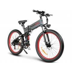 Rower elektryczny składany SAMEBIKE LO26 PLUS FT Szary 900W