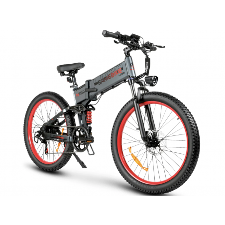 Elektrische Vouwfiets SAMEBIKE LO26 PLUS FT Grijs 900W