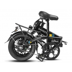 Bicicleta Elétrica Samebike YINYU14 Preto - 250W - 14 Polegadas