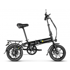 Samebike YINYU14 Black Electric Bike - 250W - 14 Inches