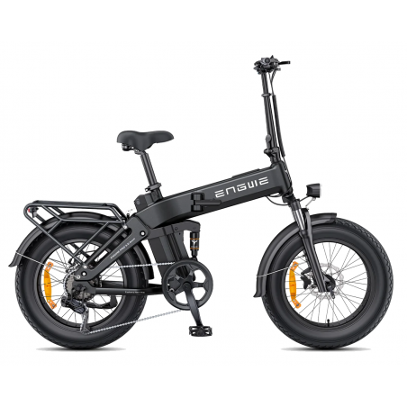 Elcykel Hopfällbar ENGWE ENGINE Pro 3-0 Boost Svart 90 NM