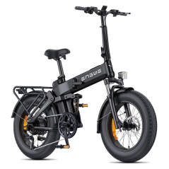 Folding Electric Bike ENGWE ENGINE Pro 3-0 Boost Black 90 NM