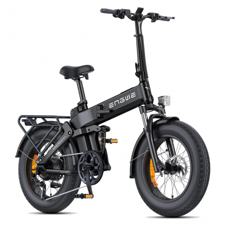 Vélo Électrique Pliant ENGWE ENGINE Pro 3.0 Boost Noir 90 NM