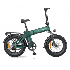 ENGWE EP2 3.0 Boost Folding Electric Bike - GREEN - 75 NM