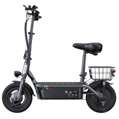 iTrottinette F3 electric scooter with seat and rear basket 1000W