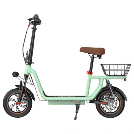 Scooter elétrica iTrottinette i12 500 W 36 V 7,5 Ah - Verde