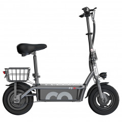 Elektrische scooter met zitje en achtermand 500W