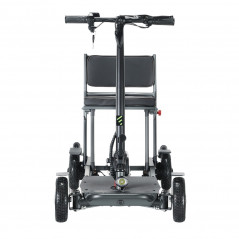 Freejoyer F7 Plus Four-Wheel Electric Scooter with Seat - Gray