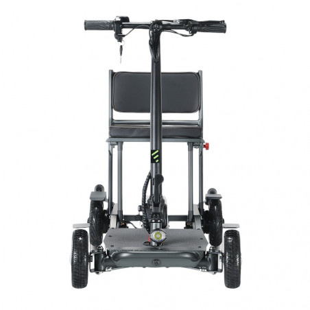 Freejoyer F7 Plus firehjulet elektrisk scooter med sæde - Grå