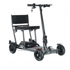 Scooter elétrica de quatro rodas com assento Freejoyer F7 Pro - Cinza