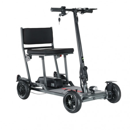 Vierrädriger Elektroroller mit Sitz Freejoyer F7 Pro – Grau