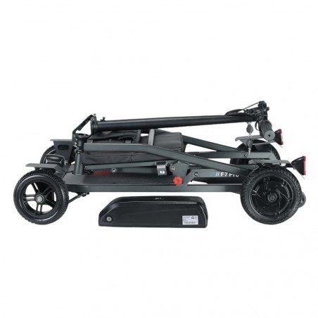 Trotineta electrica cu patru roti cu scaun Freejoyer F7 Pro - Gri