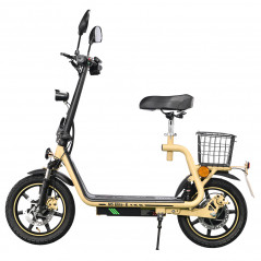 TWOFISH M5 Elite-E 500 W Beige elektrische scooter, CEE-certificering