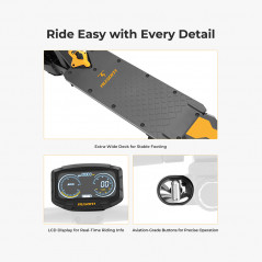 Ausom L1 500W 48V 15,6 Ah El-scooter