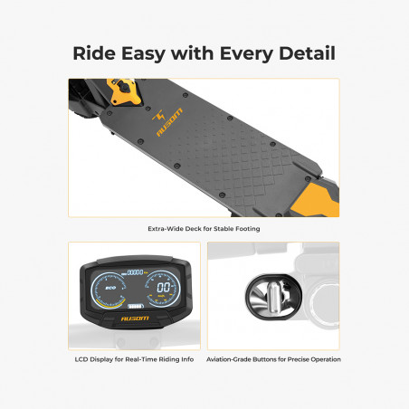Ausom L1 500W 48V 15,6 Ah elektrische scooter