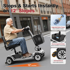 Scooter Quadriwheel Unificare Unagi Silver