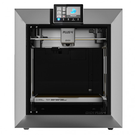 QIDI TECH PLUS4 3D-printer, hastighed op til 600 mm/s, udskrivningstemperatur op til 370°C
