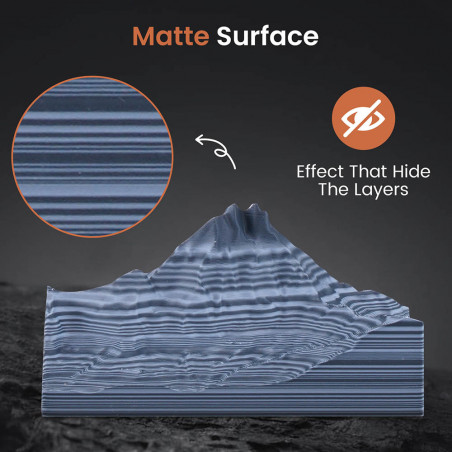 PLA Matte Twist High-Speed-Filament 1 kg – Salt Flat Veins ERYONE