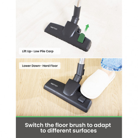 Vactidy C6 18 kPa ultra powerful corded vacuum cleaner