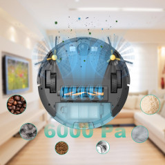 Tesvor M2 Robotdammsugare - Vit