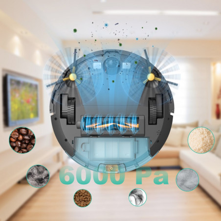 Tesvor M2 Robotstofzuiger - Wit