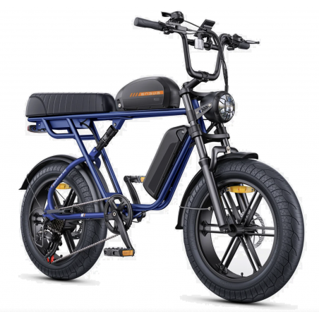 Elektrische fiets ENGWE M1 Blauw Met 2 batterijen 48V 28.6Ah 250W 65NM
