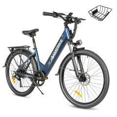 Samebike RS-A01 Pro-T elektrische fiets blauw 250w 36V 15Ah