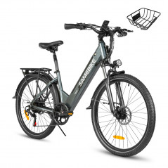 Samebike RS-A01 Pro-T elektrische fiets grijs 250w 36V 15Ah