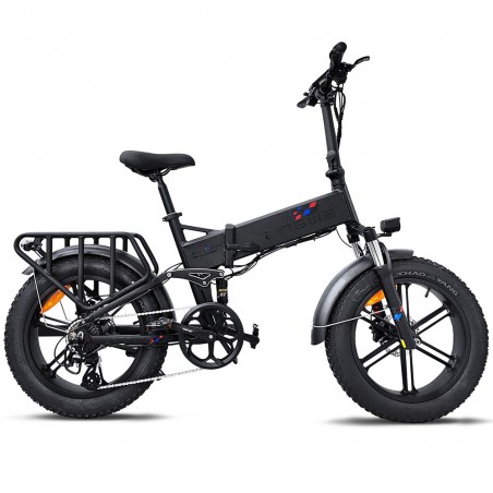 Bicicleta electrica pliabila ENGWE ENGINE Pro (versiunea imbunatatita) 750W (1000W varf) 48V 16Ah Negru