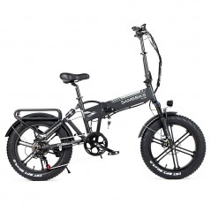 Bicicleta elétrica SAMEBIKE XWLX09 preta
