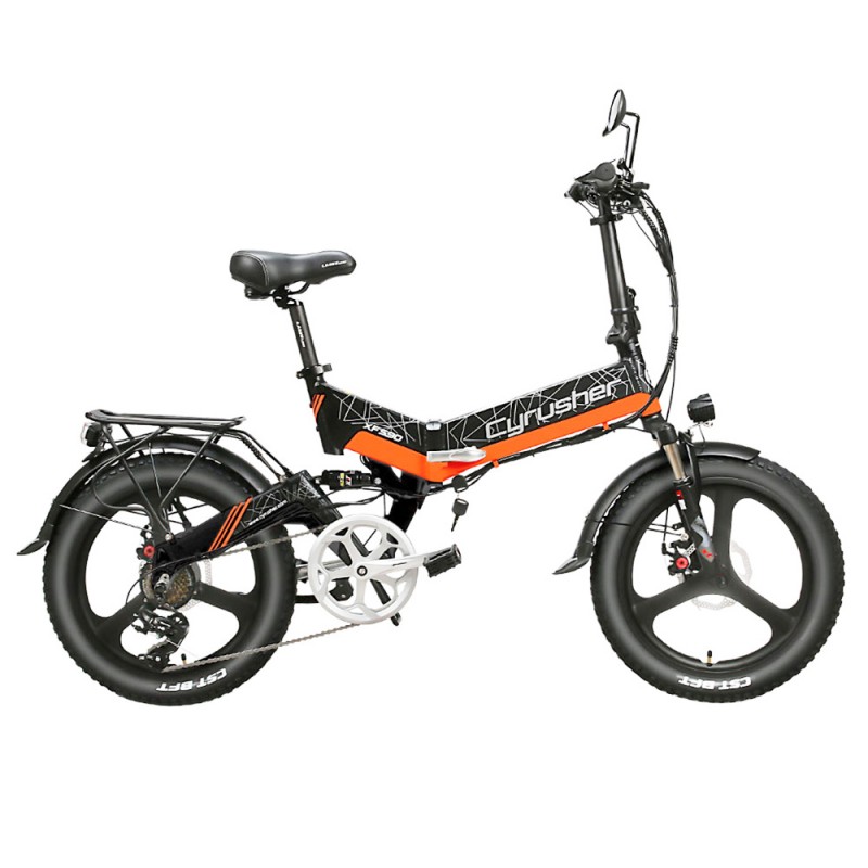 Cyrusher XF590 Folding Electric Bike Orange