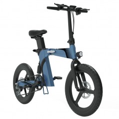 Bici elettrica Z7 con motore brushless da 250 W Blu