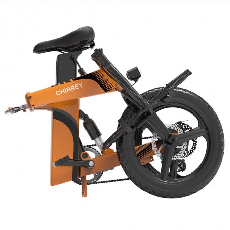 Bici Elettrica Z7 Motore Brushless 250W Arancione