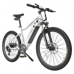 Bicicleta elétrica HIMO C26 Max com autonomia de até 100 km - branca