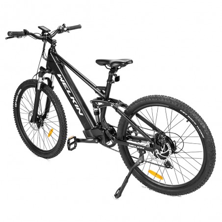 Bicicleta elétrica WELKIN WKES002 350W MTB preta