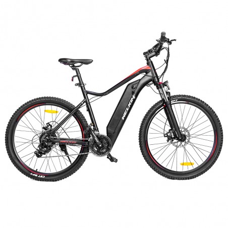 WELKIN WKEM001 Bicicletta elettrica 350W MTB Nera e Rossa