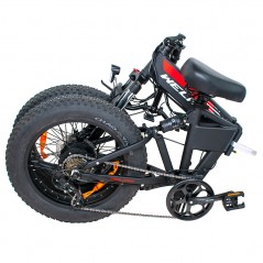 WELKIN WKES001 Elektryczny rower śnieżny czarny