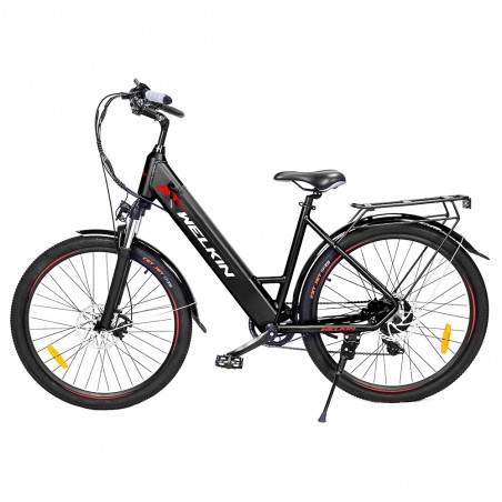 WELKIN WKEM002 Vélo Électrique 250W 25Km/h Vélo de Ville Noir