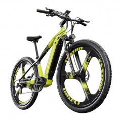 CYSUM CM520 Bicicleta de Montaña Eléctrica 29in 500W 48V 14AH 40Km/h Verde