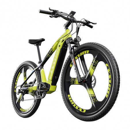 CYSUM CM520 Elektro-Mountainbike 29 Zoll 500 W 48 V 14 Ah 40 km/h grün