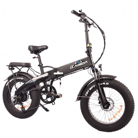 Bicicleta elétrica dobrável de ciclomotor KAISDA K2 pro pneu gordo de 20 * 4,0 polegadas