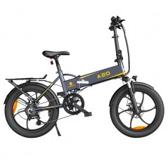 Bicicleta Elétrica ADO A20 350W Cinza